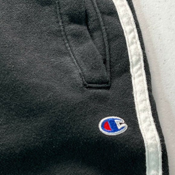 Champion Jogger Sweatpants Mens Large Black Drawstring Pockets Casual Co… - Picture 6 of 9